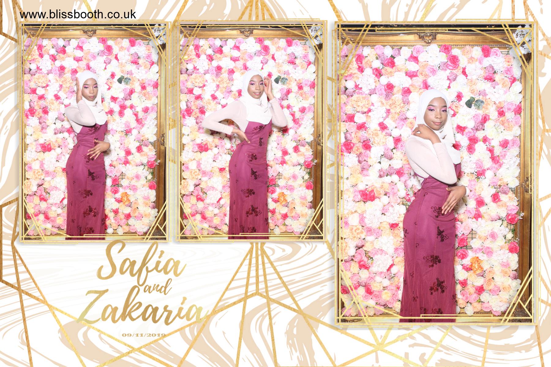 Safia & Zakaria | View more photos from the event at gallery.blissbooth.co.uk/u/BlissBooth/Safia-Zakaria
